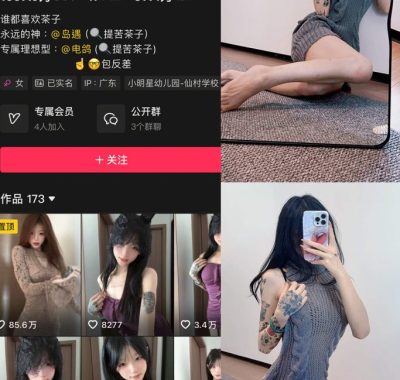 抖音 提苦茶子 岛遇全套作品资源合集[持续更新]